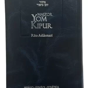 Majzor Yom Kipur : Rito Ashkenazi, Hebreo-Español