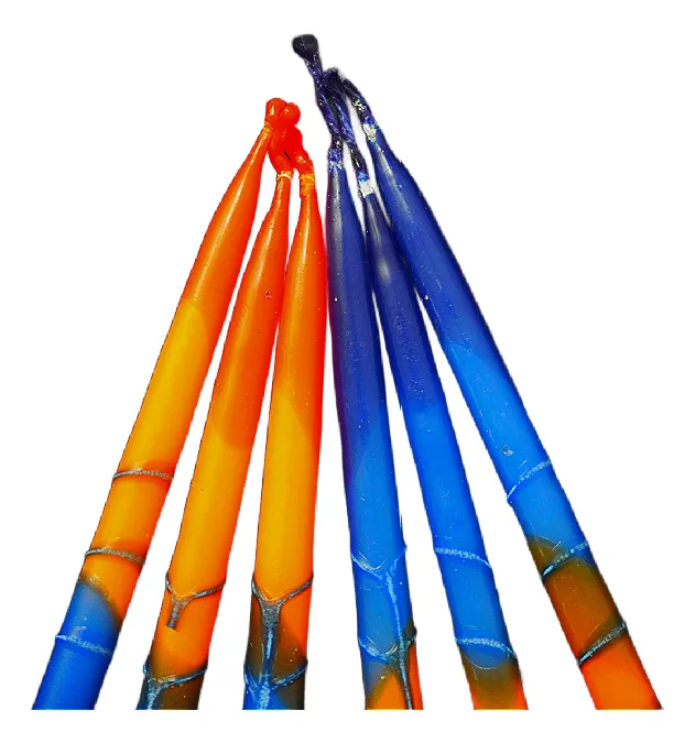Velas: Candelas Para Januquila-de Colores - Imagen 2