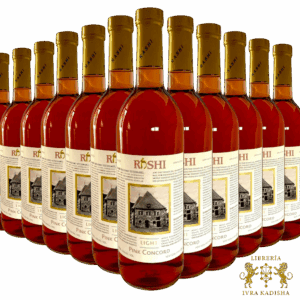 Vino Rosado Dulce Rashi Light Concord Grape Kosher Usa