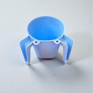 Natla Chica De Plastico Color Azul: Natla Lavado De Manos