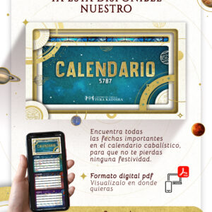 Calendario 5787 | Festividades, Ayunos y Encendido de Velas